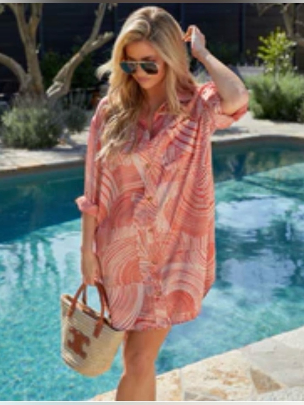 NWOT Gracie Satin Button Down Shirt Dress - VICI Collection